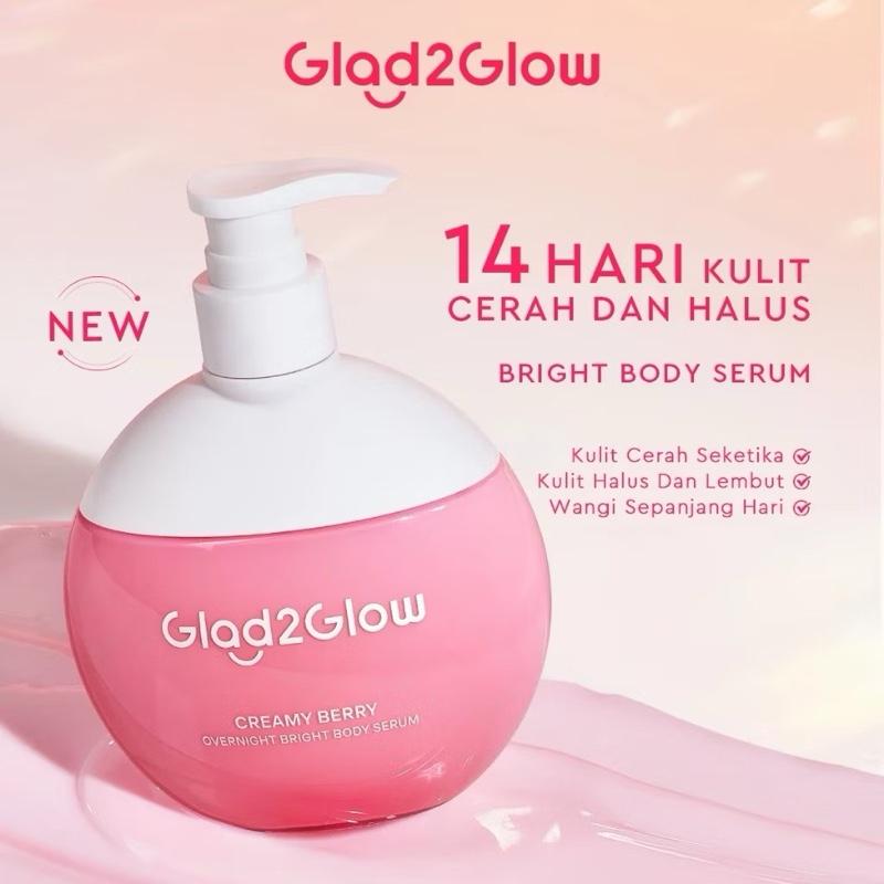 Glad2Glow BerryVelvet Overnight Body Serum – 300mL