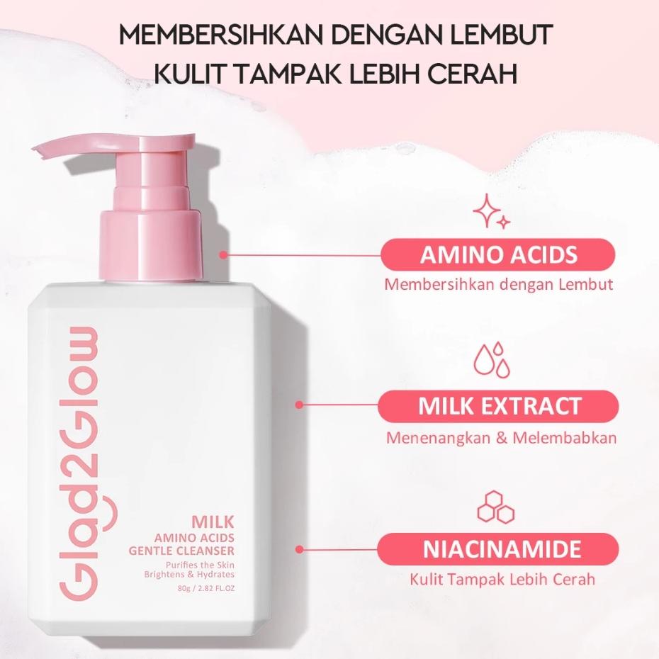 Glad2Glow All Series Skincare - Centella Soothing Gel Moisturizer Eye Cream Toner Serum Blueberry Sunscreen Masker Complete Daily Glow Set