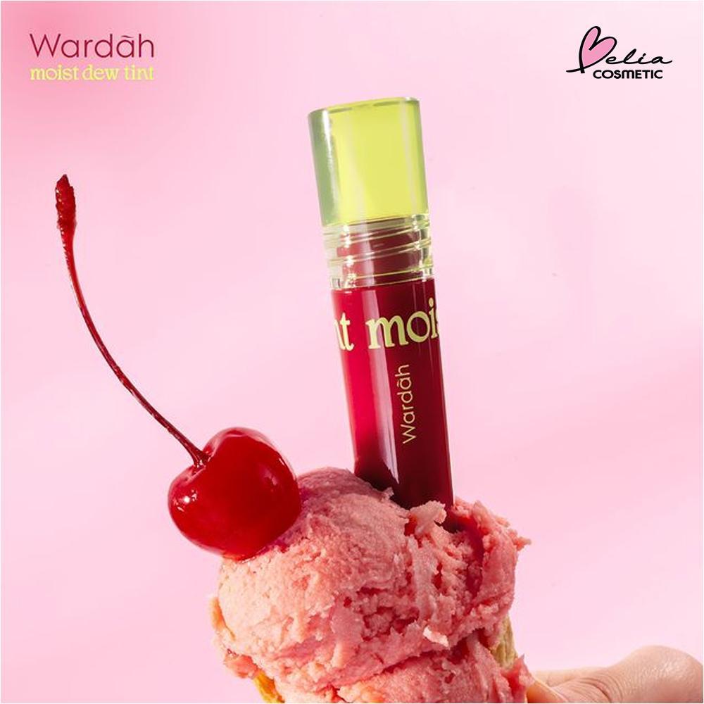 WARDAH Moist Dew Tint 3g – Glossy Tint | Oatmilk & Pentavitin | Hydrating Lip Glow