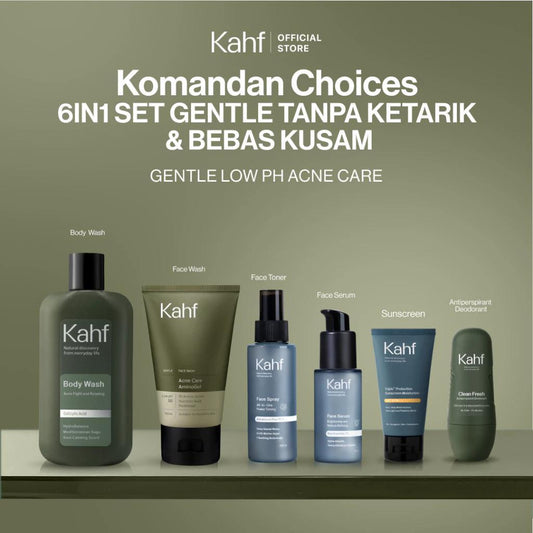 Kahf 6-in-1 Facial Care - The Effortless Grooming Kit