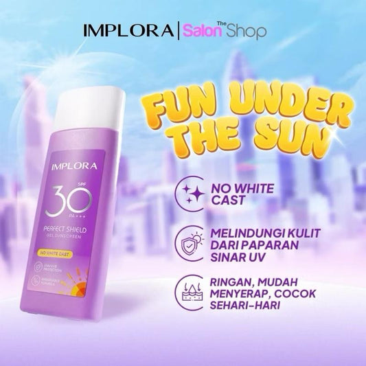 Implora SPF 30+ Gel Sunscreen for All-Day UV Shield & Smooth Glow Finish