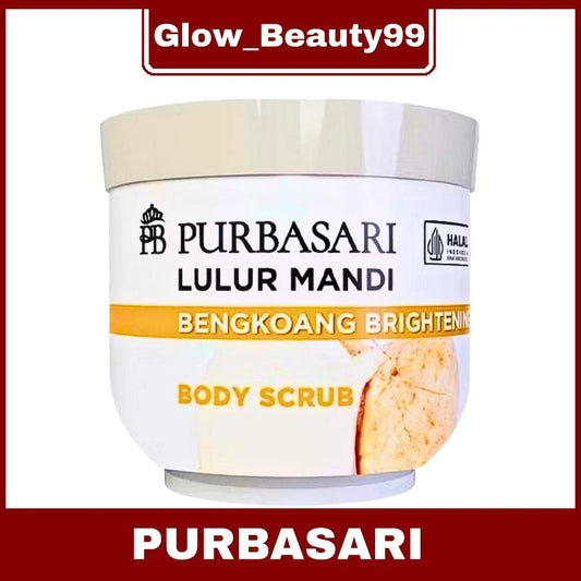 Purbasari Brightening Body Scrub 200g | With Bengkoang Extract for Glowing Skin