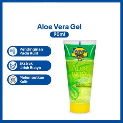 Banana Boat Aloe Vera Gel After Sun Moisturizer – 90ml | Soothing Hydration for Sun-Exposed Skin | Cool Relief with Pure Aloe Vera Extract