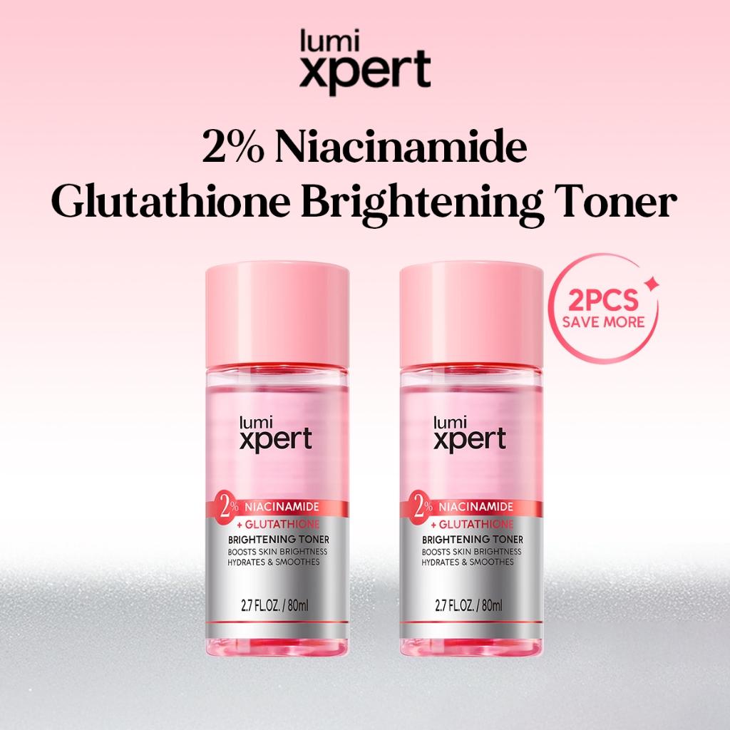 Lumixpert 2% Niacinamide Brightening Toner Mencerahkan warna kulit, mengurangi tampilan kusam Menghidrasi kulit secara mendalam