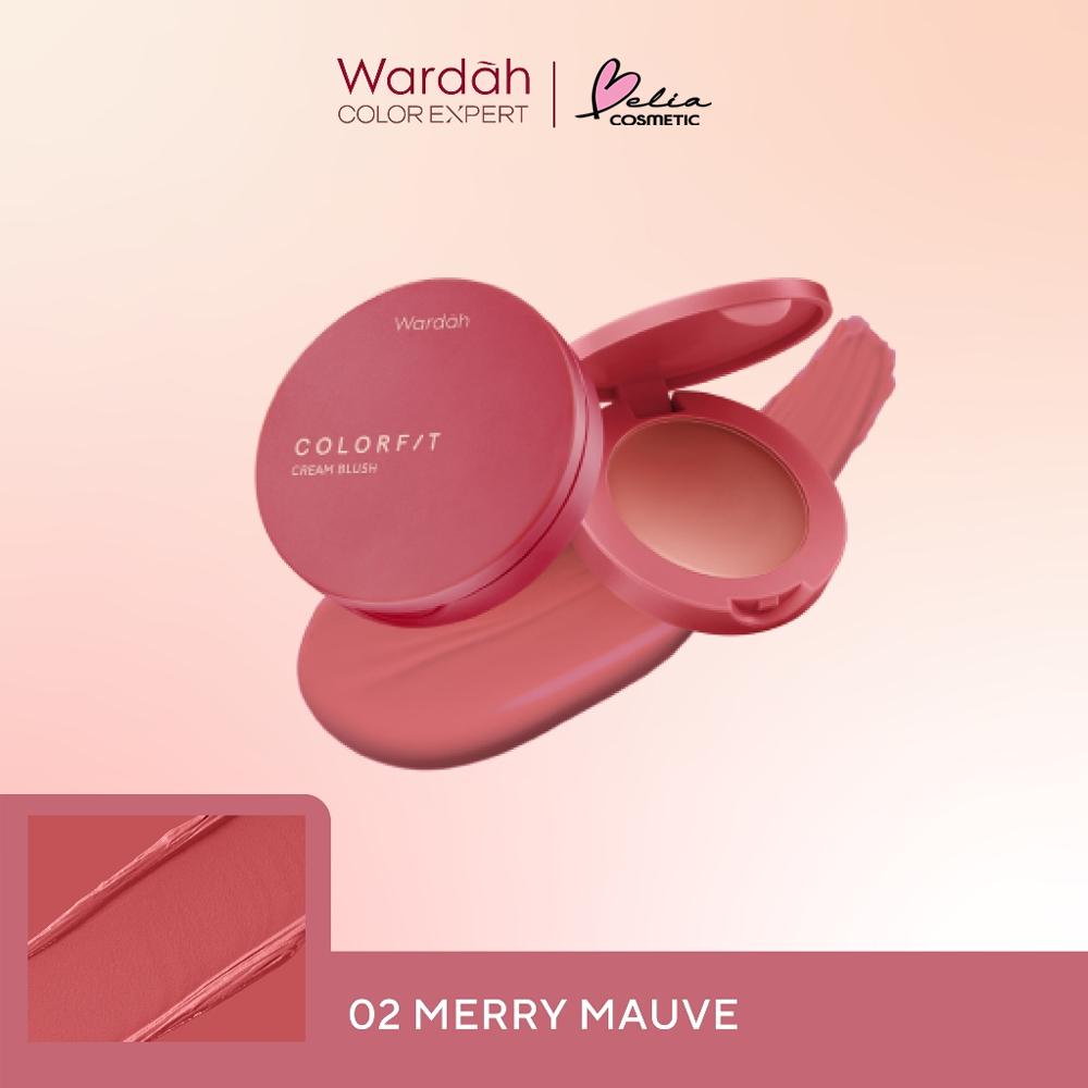 WARDAH Colorfit Cream Blush 3g – Soft, Buildable Color for Natural Glow