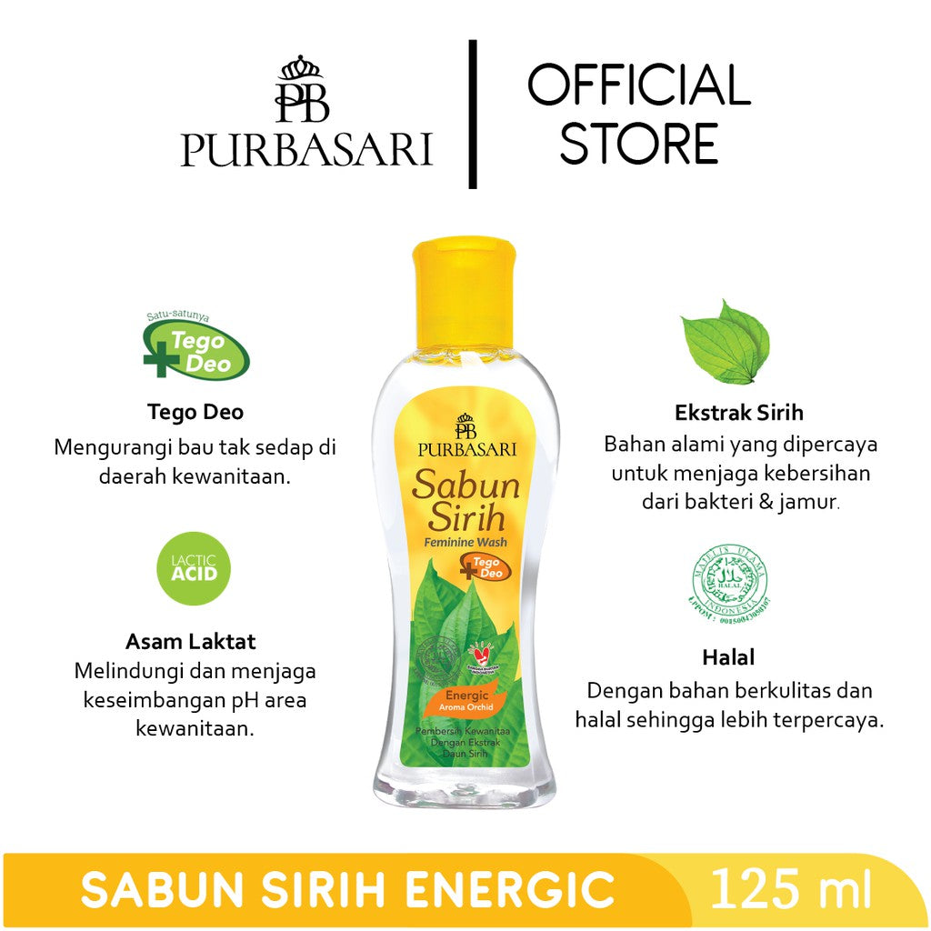 Purbasari Sabun Sirih 125 ml / Perawatan Kewanitaan / Pembersih Miss V
