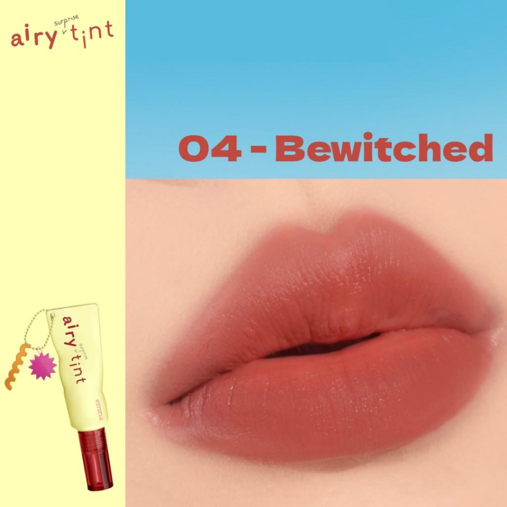 Emina Airy Surprise Airy Tint 3g + Keychain | Lightweight Waterproof Long Lasting Lip Stain