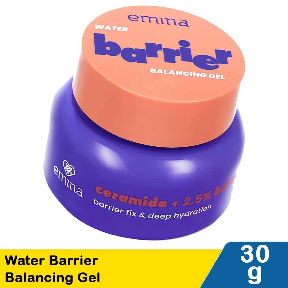 Emina Water Barrier Balancing Gel 30g | Lightweight Moisturizer for Stronger Skin Barrier & Oil Balance