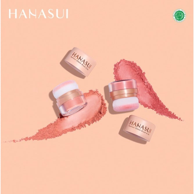 Hanasui Perfect Cheek Blush & Go Powder Glowing (Blush On)