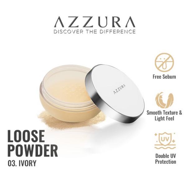 AZZURA LOOSE Powder Bedak Tabur