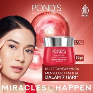 POND'S Age Miracle Hexyl-Retinol Day Cream 10g - Ultimate Youth SPF18 PA++ Pelembab Wajah with Advanced Repair Technology