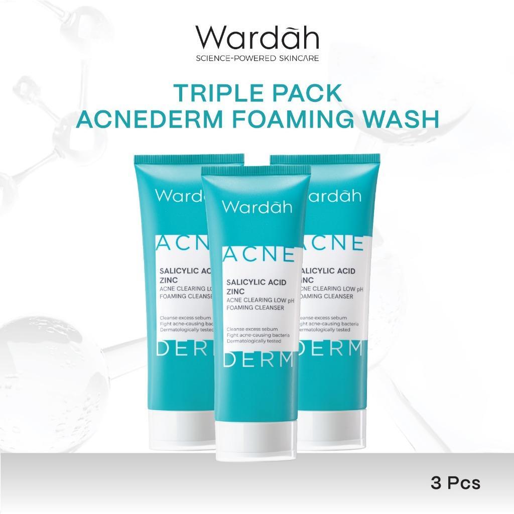 WARDAH Facial Wash Series | Gentle Cleansing for Every Skin Type | Hydrating, Acne Care, Brightening, Anti-Pollution | Daily Skincare Essentials