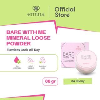 Emina Bare With Me Mineral Loose Powder – Lightweight Oil-Control Powder for a Smooth, Shine-Free Look