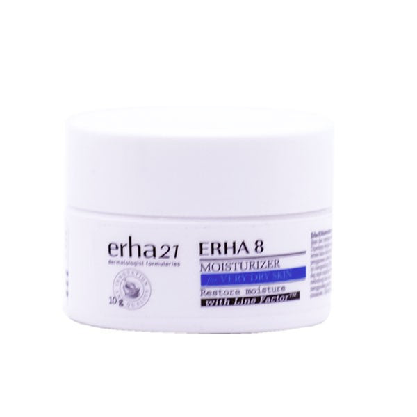 ERHA 8 Face Moisturizer 10g - Pelembab Wajah Kulit Kering