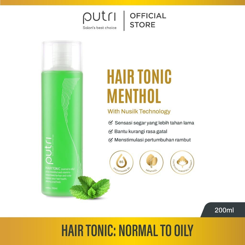 Putri Hair Tonic 200ml Hijau / Kuning / SPA Relaxing / Energizing