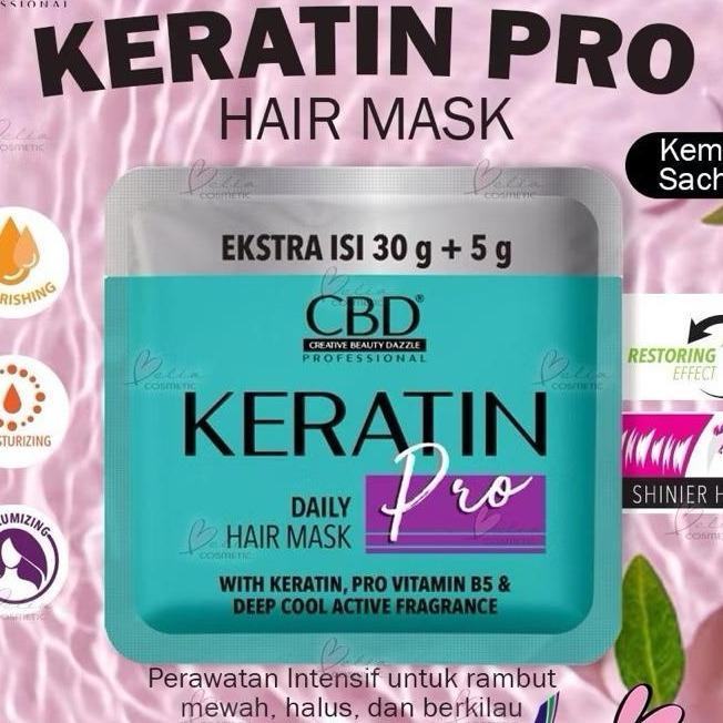 CBD Hair Revival Mask ~ Instant Repair, Shine & Color Protection