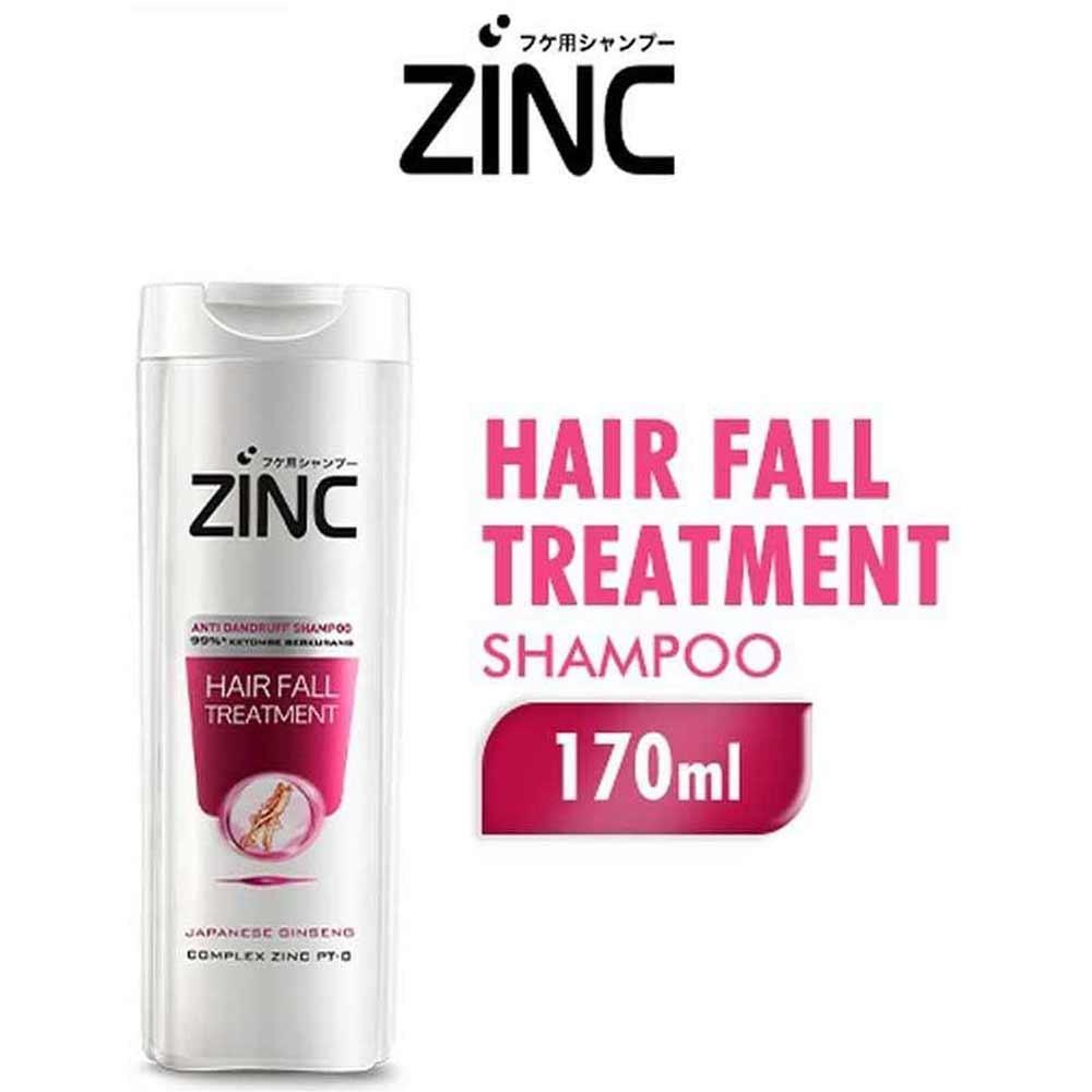 Zinc Anti-Dandruff Shampoo 170ml - Fresh Strong Flake-Free Hair Care Solutions for Various Hair Types & Issues