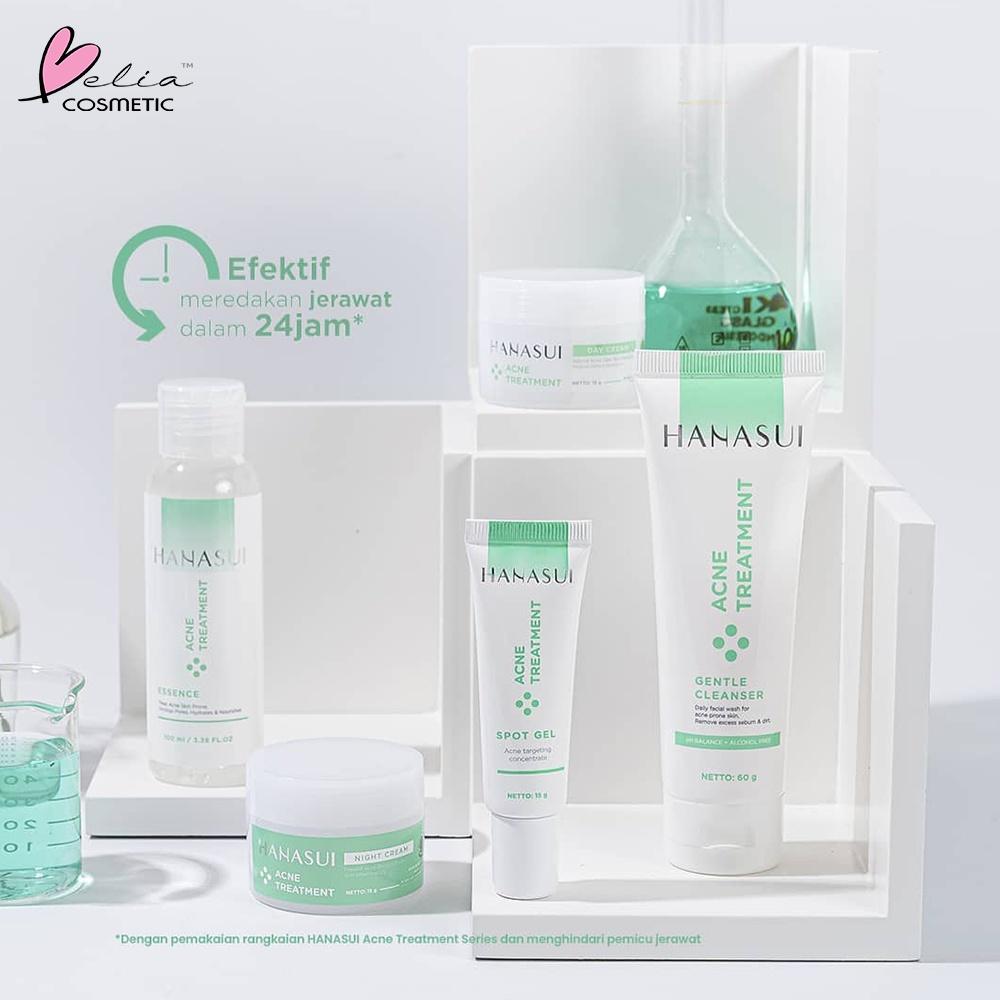 HANASUI SKINCARE Set | Flawless Glow 10 & Acne Treatment Series | Complete Daily Routine | BPOM Certified | FREE Travel Pouch