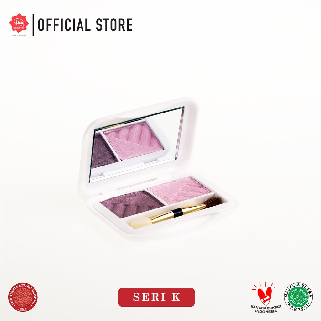 Red-A Eye Shadow -  tersedia 12 varian kombinasi warna
