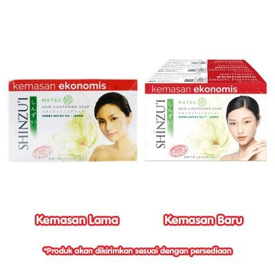 Shinzu’i Skin Lightening Bar Soap Matsu 3x100g – Natural Herbal Whitening Soap with Herba Matsu Oil & Moisturizer