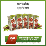 Mustika Ratu Bundling 5 pcs Minuman Gula Asem 200ml
