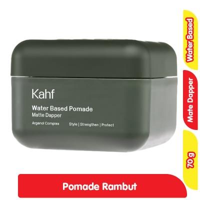 Kahf Matte Dapper Hair Pomade – 70g | Water-Based, Long-Lasting, Natural Matte Finish