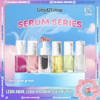 Glad2Glow Serum Series 17mL - Pomegranate Niacinamide Power Bright Serum with Peach Retinol Anti-Aging & Centella Salicylic Anti-Acne Benefits