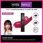 MAKE OVER Powerstay GLAZED LOCK LIP PIGMENT NEW! Lip Gloss yang Transferproof