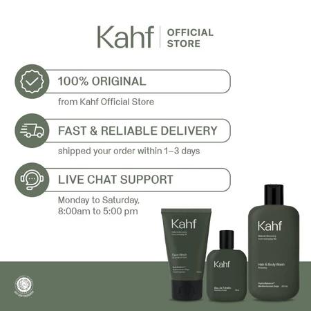 Kahf Body Wash Acne Fight & Relax – Men’s Liquid Body Soap with Salicylic Acid & Allantoin, 200ml
