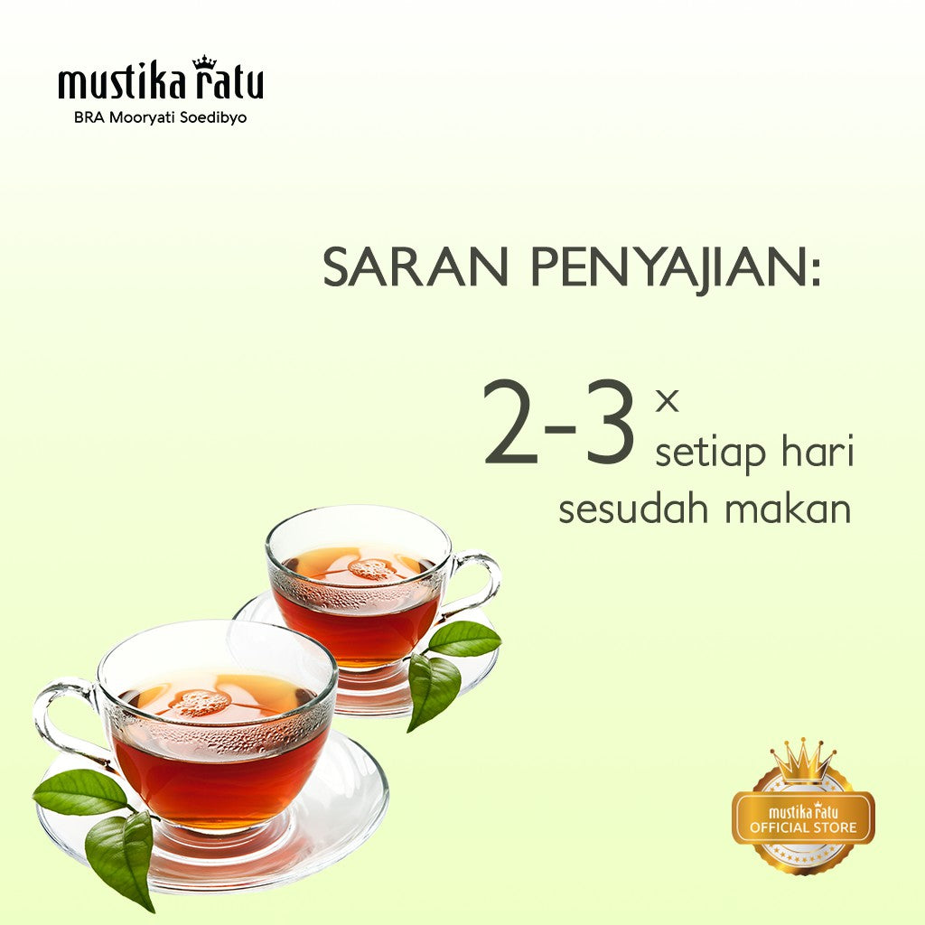 Mustika Ratu Slimming Tea Isi 30 Bag Teh Diet dan Detox