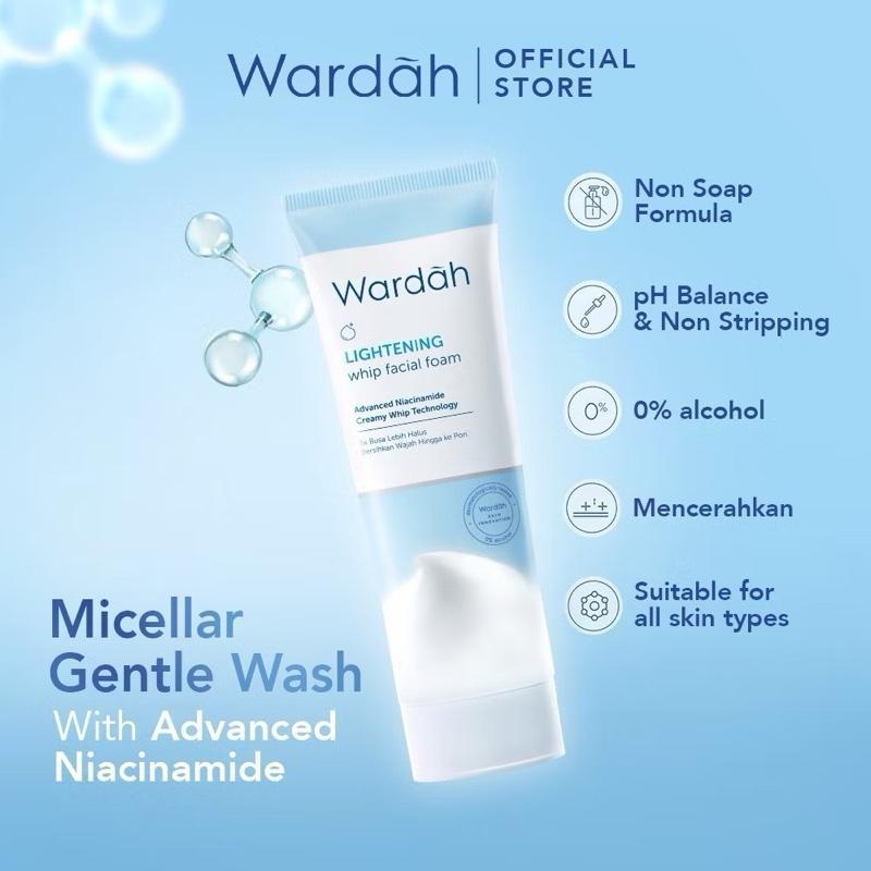 GlowWhip by Wardah – Lightening Facial Foam Magic