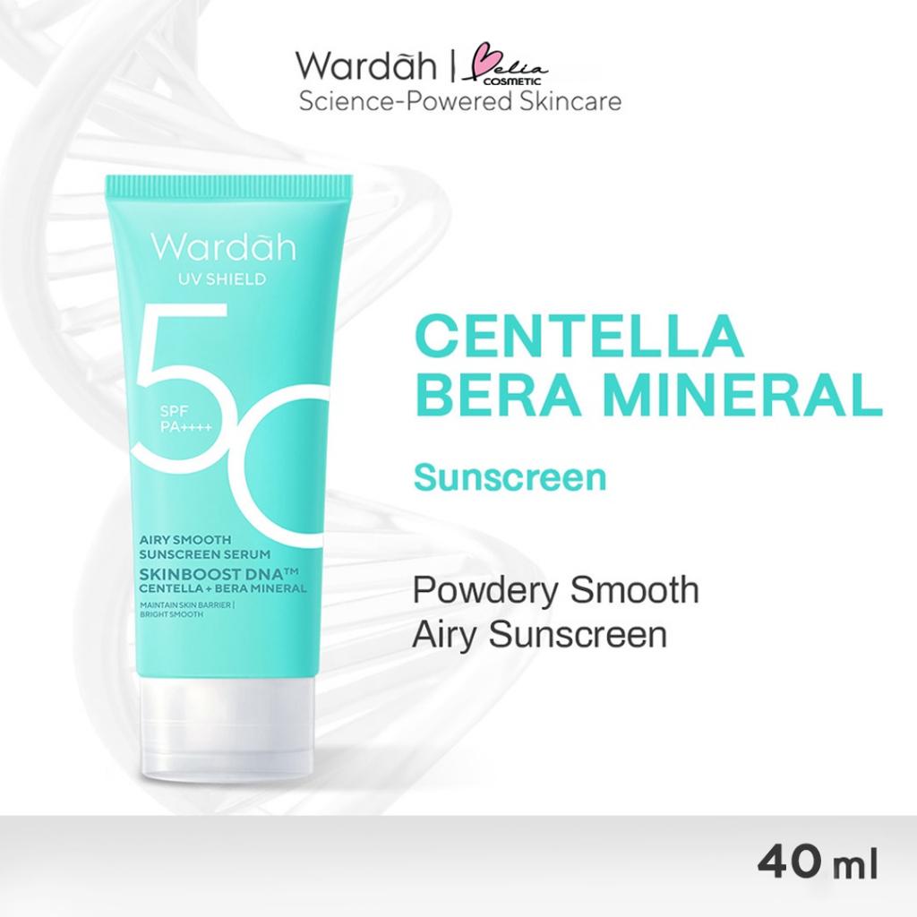 WARDAH UV Shield Airy Smooth Sunscreen Serum – SPF 50 PA++++ | Matte Finish | Brightening