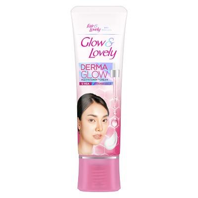 Glow & Lovely Derma Glow Multivitamin Face Cream – Brightening & Hydrating Daily Moisturizer (23g)
