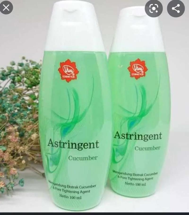 Viva Astringent Cucumber 100ml - Facial Cleansing and Skin Toner