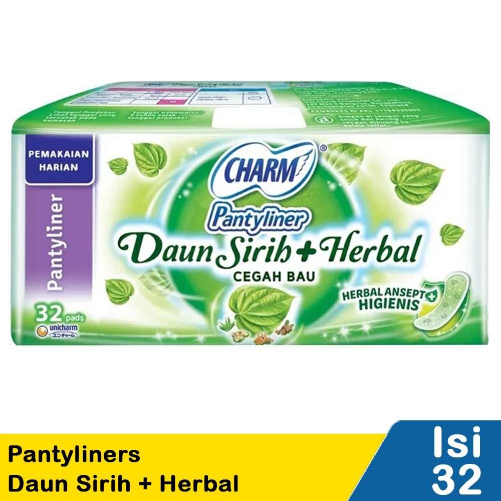 Charm Herbal Sanitary Pads 10+1’s Wings 29cm – With Betel Leaf + Herbal Freshness for Extra Comfort