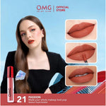 OMG Oh My Glam Matte Tahan Lama Kiss Lip Cream 3.5g Lip Cream Matte