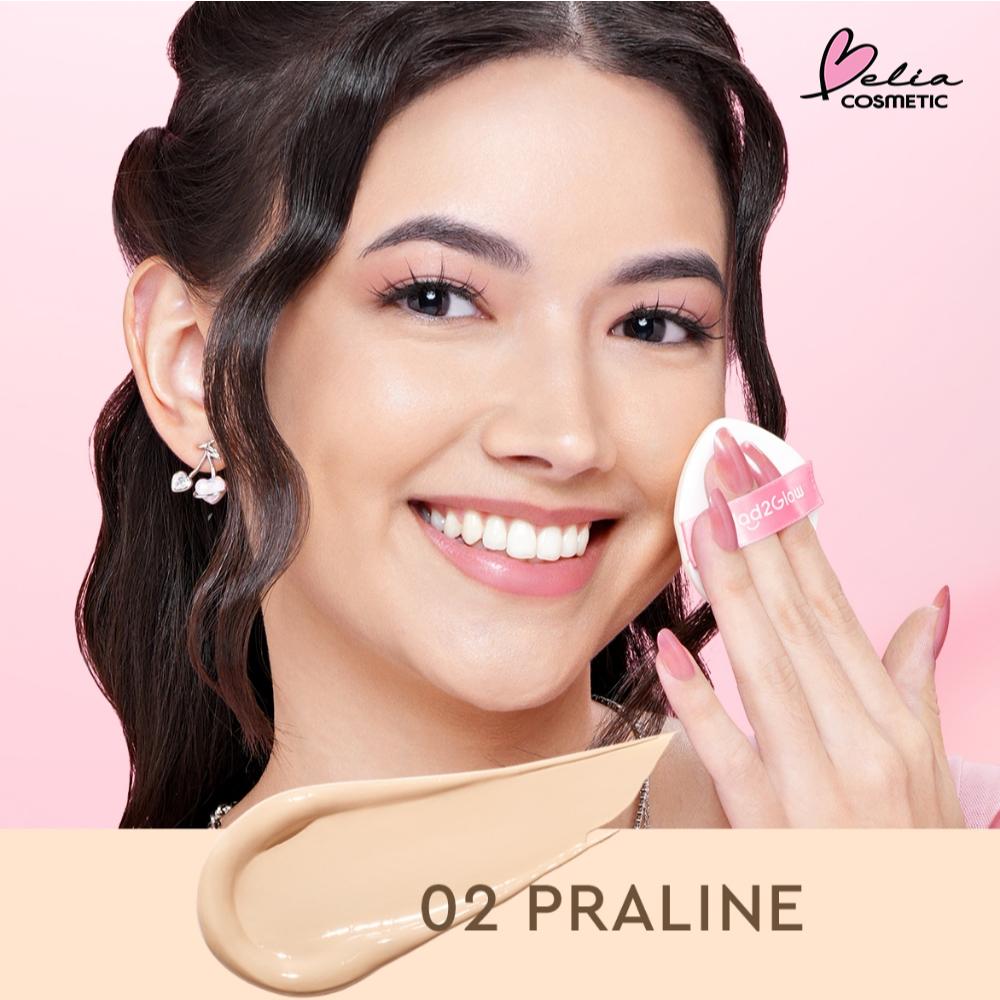 GLAD2GLOW Perfect Cover Cushion | Full Refill Included | Skincare-Infused | High Coverage | Transfer-Proof & Long Lasting