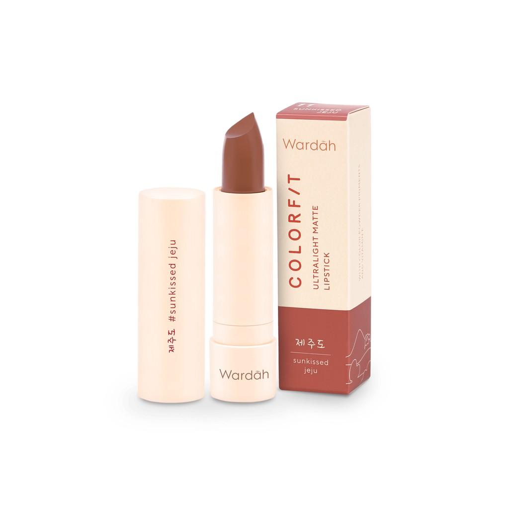 Wardah Colorfit Ultralight Matte Lipstick Korean Limited Edition | Long-lasting Up to 8 Hours | Vitamin E Enriched | Lightweight | Serba Ada!