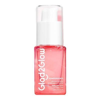 Glad2Glow Pomegranate Face Serum 10% Niacinamide Power Bright – 17ml | Brightening & Pore-Refining Glow Booster for All Skin Types