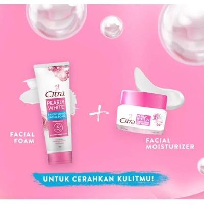 Citra Pearly White Face Moisturizer – Brightening Glow Cream with Pearl Essence 40g