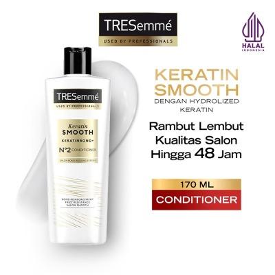 TRESemmé Keratin Smooth Conditioner 170ml | 5 Benefits in 1 System for Sleek, Frizz-Free Hair