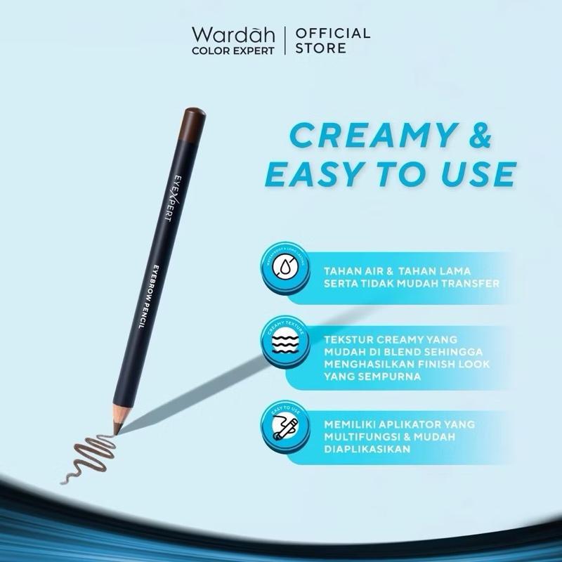 Wardah EyeXpert Brow & Liner Duo – Long-Lasting, Precise, Pigmented Finish