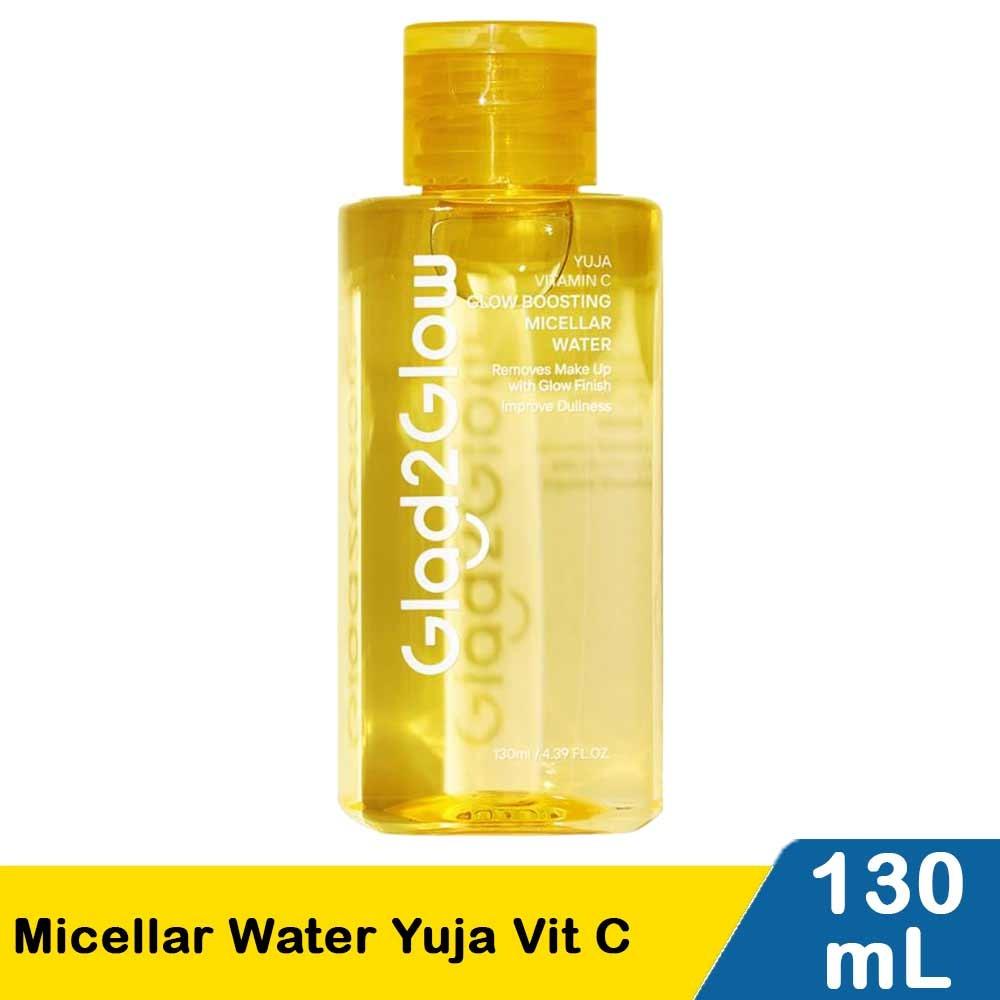 Glad2Glow Micellar Water | Gentle Cleanser & Makeup Remover for Glowing Skin