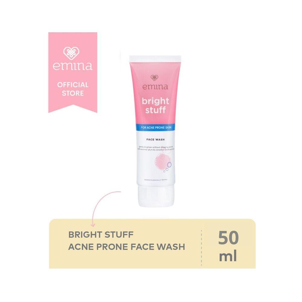 Emina Bright Stuff Face Wash 100ml | Brightening Cleanser for Fresh & Radiant Skin