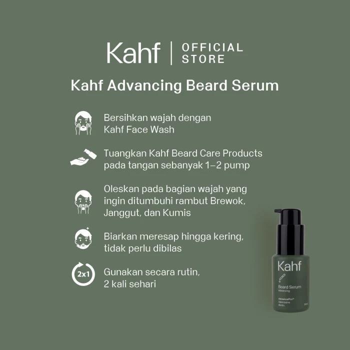 Kahf Advancing Beard Serum: For a Thicker, Fuller Beard