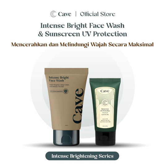 Cave Face Wash & Sunscreen Duo For Men - The Bright Start Kit