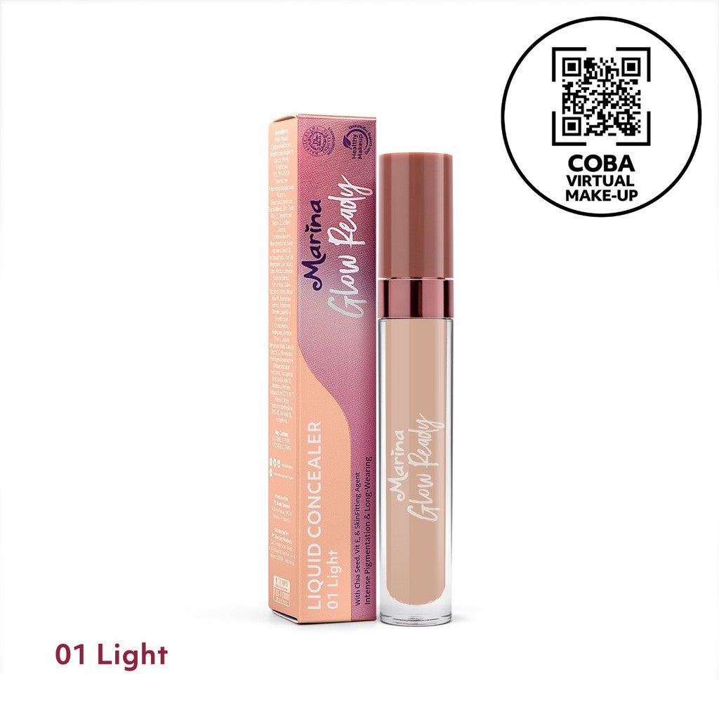 Marina Glow Ready Liquid Concealer - Exp : 05.2026
