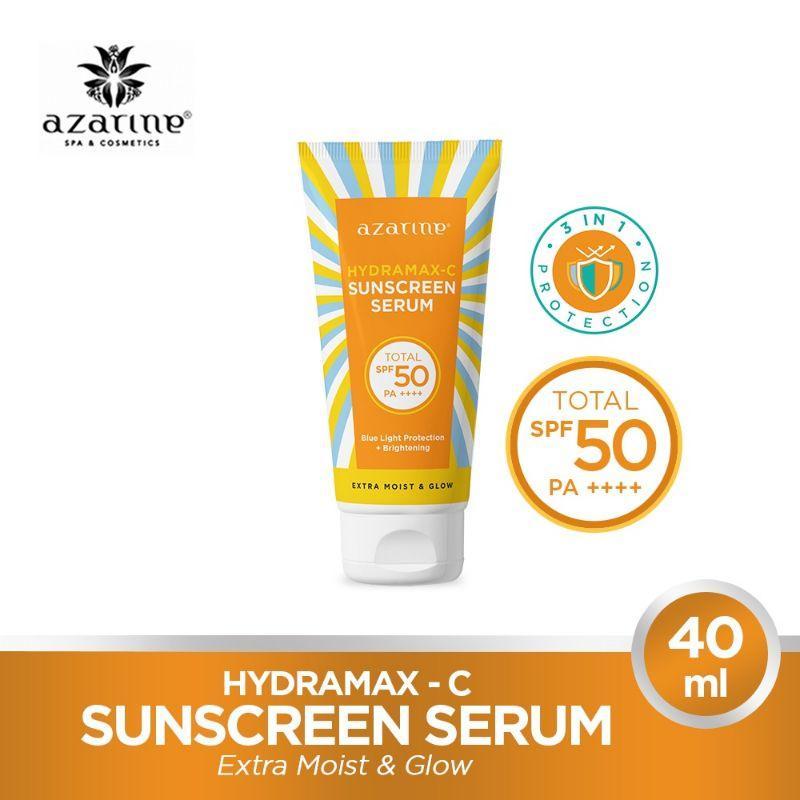 Azarine Sunscreen Series - Hydrasoothe Mist & HydraMax-C Serum SPF 50 PA+++ Moisturizer for Sun Protection