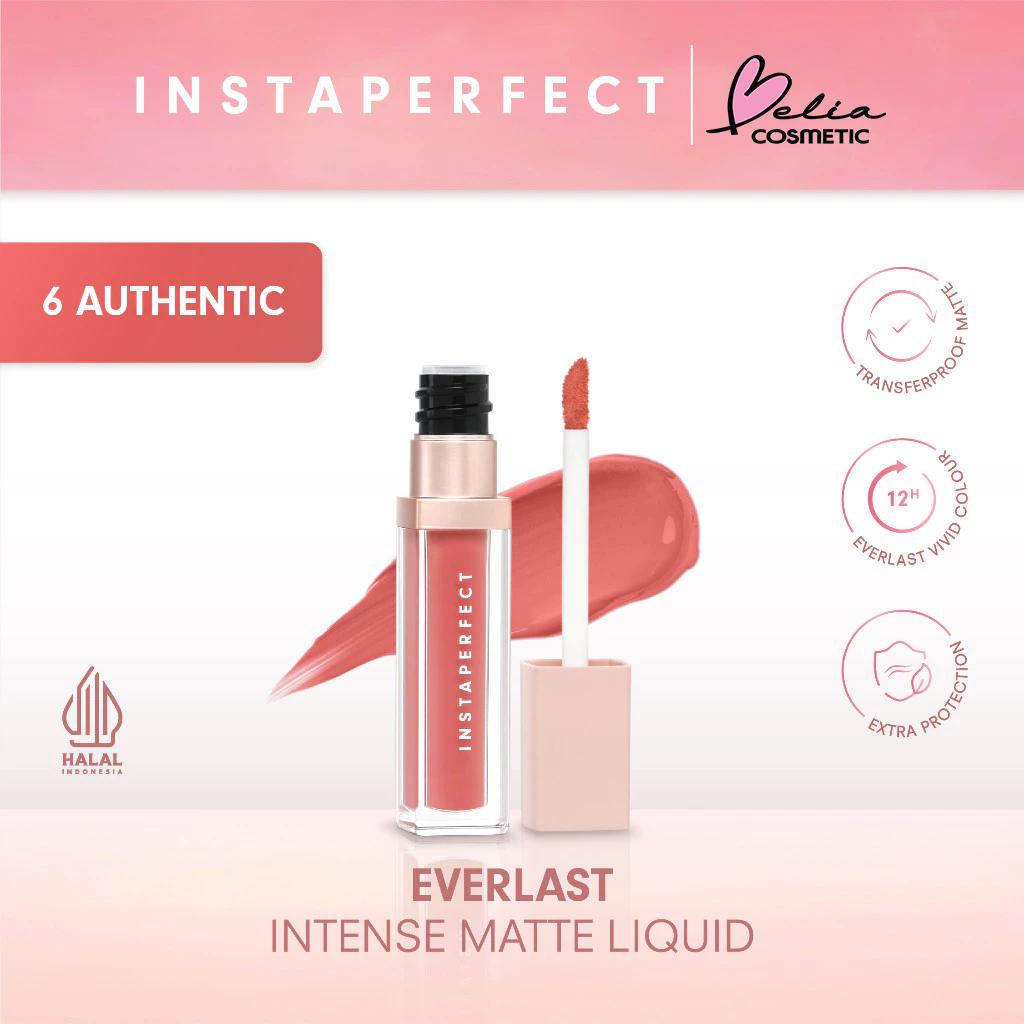 WARDAH Instaperfect Everlast Matte Lip Cream 4.2g – Bold Color | Long-Lasting | BPOM