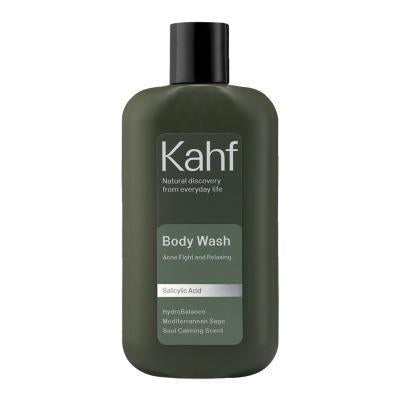 Kahf Men’s Body Wash Acne & Relaxing 200ml | Anti-Acne Cleanser with Refreshing Menthol & Soothing Natural Extracts